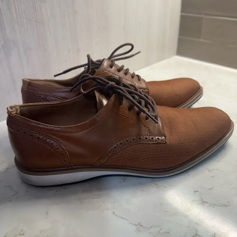 Aldo Mens Brown Dress Shoes